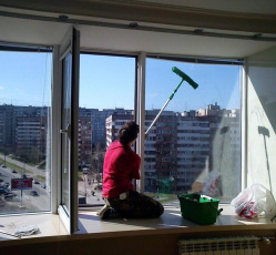 Мытье окон в однокомнатной квартире Краснокамск